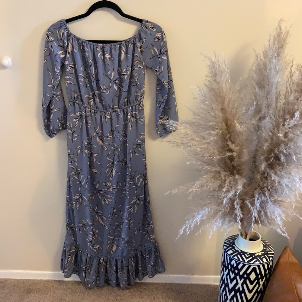 Off the shoulder dress